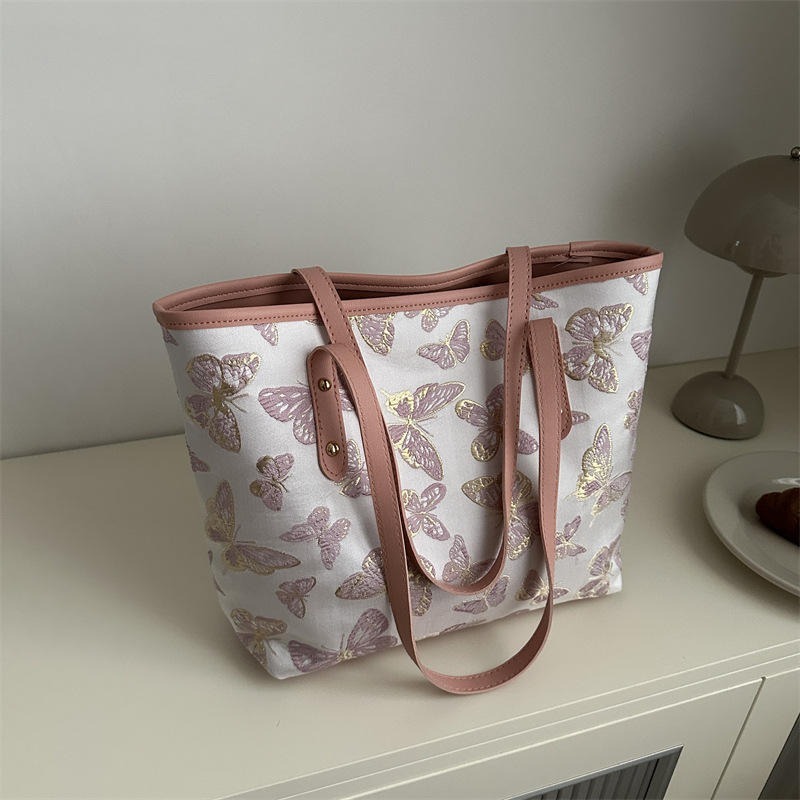 Butterfly Tote Pink